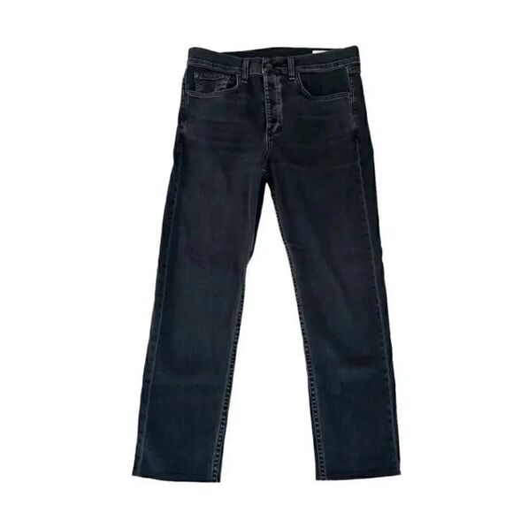 Rag & Bone Denim - Rag & Bone Fit 2 - Minna Slim Fit Blue Black Stretch Jean SZ 33 #1979